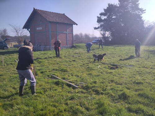 plantation d'un verger