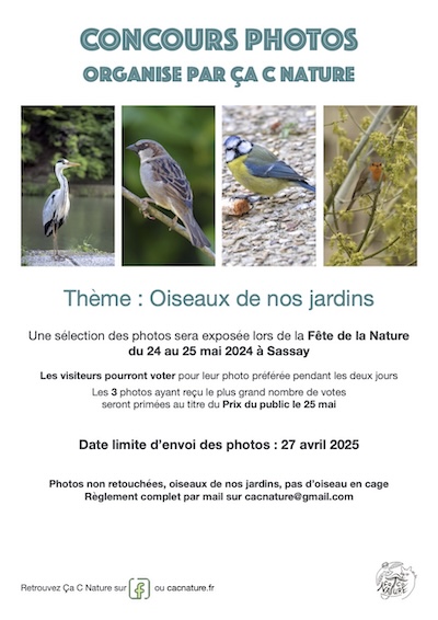 affiche concours photo de la Fête de la Nature